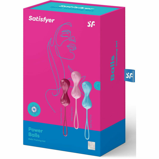 Satisfyer Power Balls – Kegel Balls Training Set – Multicolour