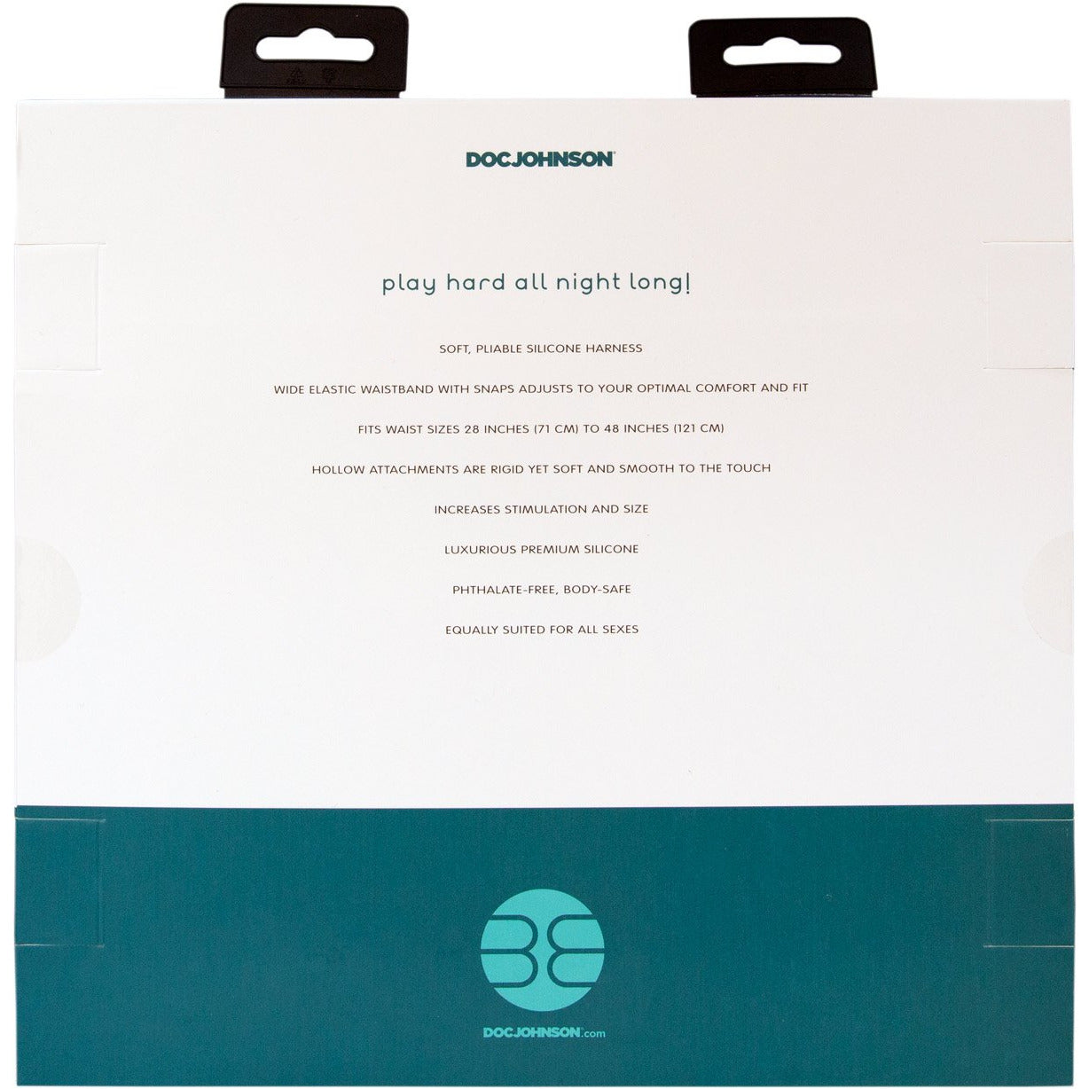 Doc Johnson Body Extensions – Be Strong 2 Piece Strap-On Set - Slim