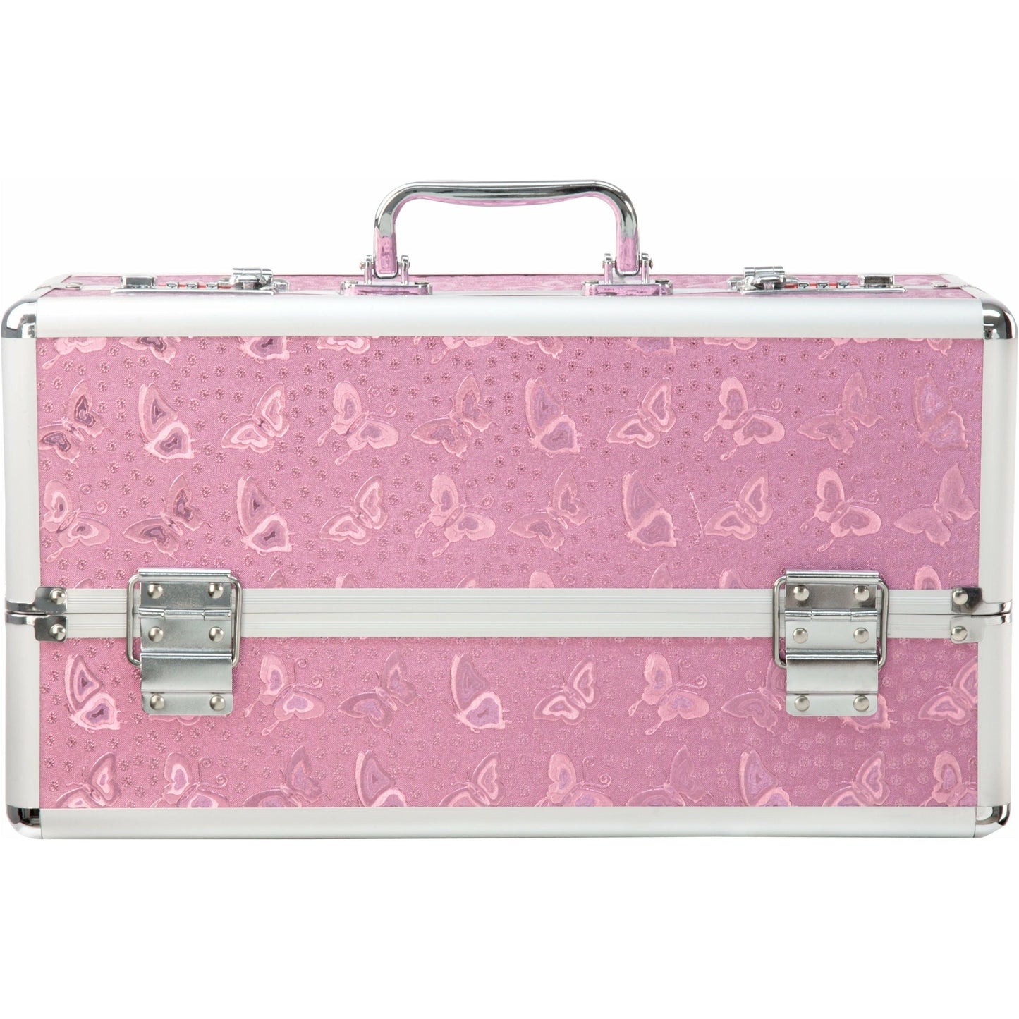 PowerBullet Simple and True - Simple and True - Large Lockable Vibrator Case - Pink