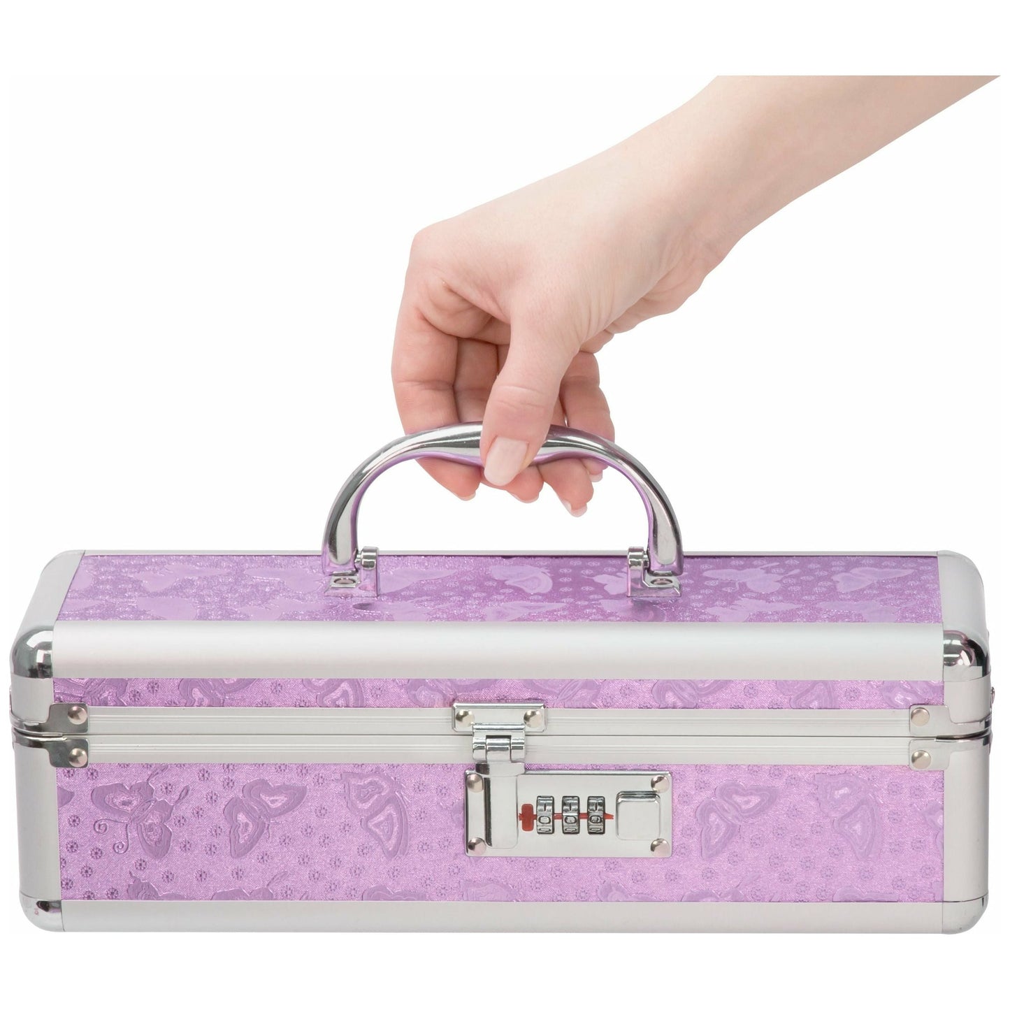 PowerBullet Simple and True - Lockable Vibrator Case - Purple