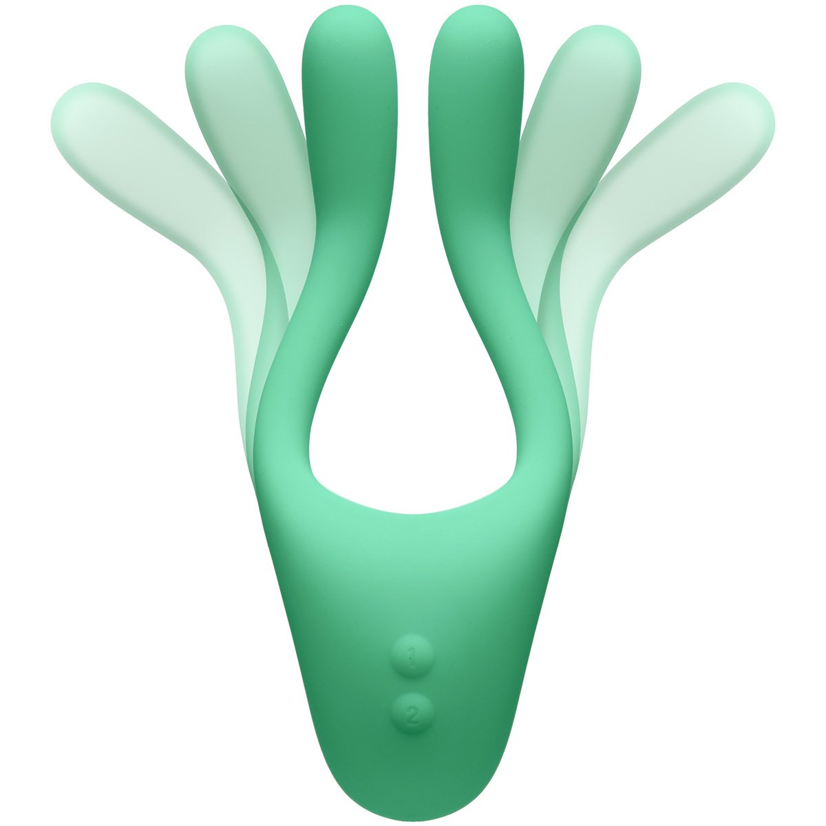 Doc Johnson Tryst V2 Bendable Multi Erogenous Zone Silicone Massager - Mint
