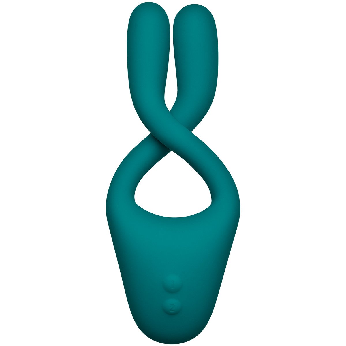 Doc Johnson Tryst V2 Bendable Multi Erogenous Zone Silicone Massager - Teal