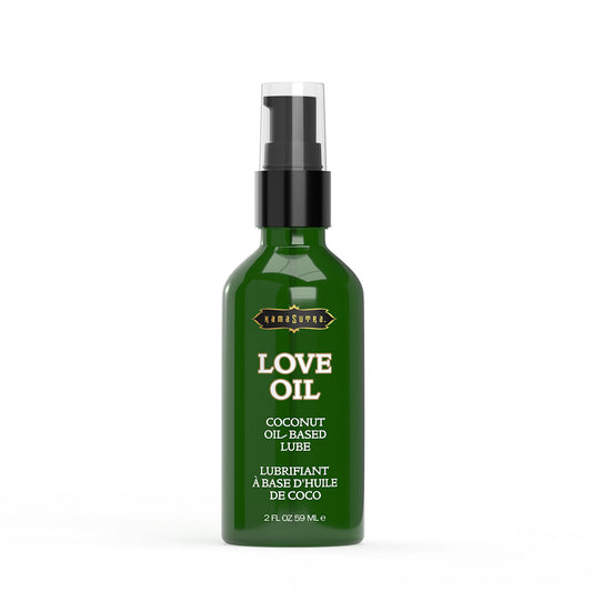 Kama Sutra Love Oil Coconut Oil-Based Lube - 2 oz.