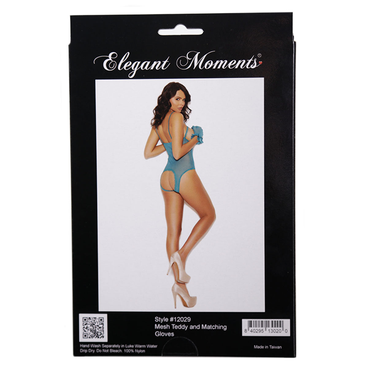 Elegant Moments - Mesh Teddy and Matching Gloves - Green