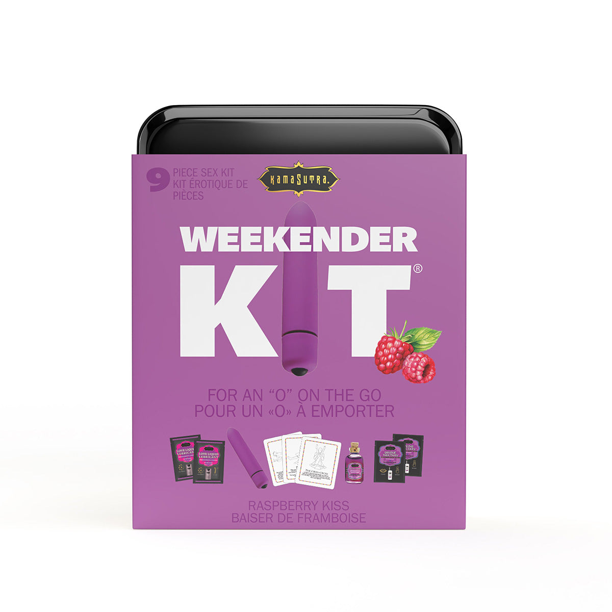 Kama Sutra Weekender Kit for an “O” on the Go – Raspberry Kiss