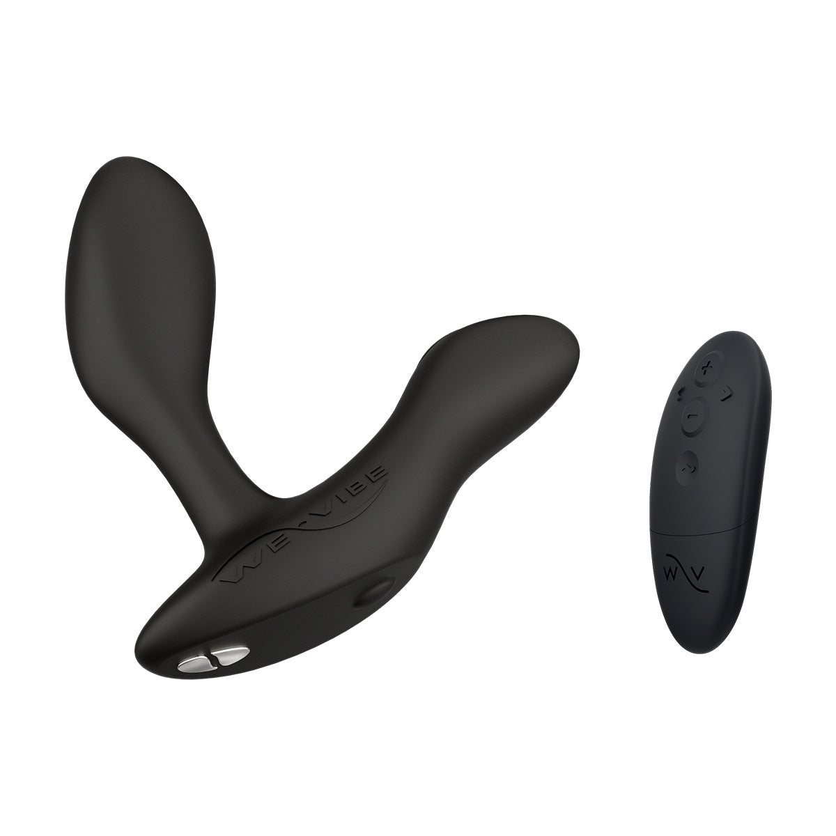 We-Vibe Vector+ - Vibrating Prostate Massager – Charcoal Black