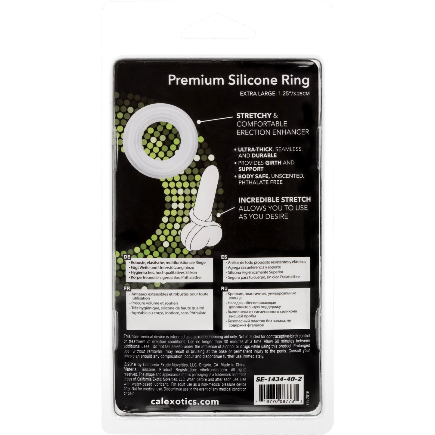 CalExotics® Extra Large Premium Silicone Ring