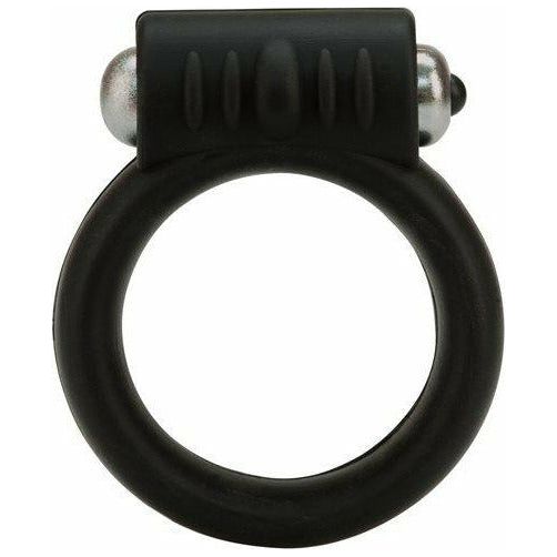 Tantus Silicone Vibrating Cock Ring - Black