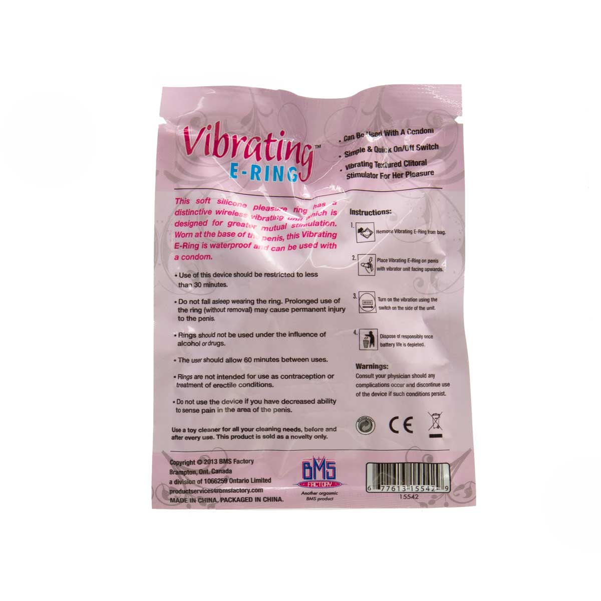 PowerBullet Vibrating E Ring - Butterfly