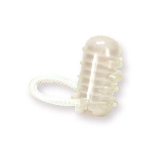 HottProducts Tongue Dinger - Vibrating Cock Ring - Glow-in-the-Dark