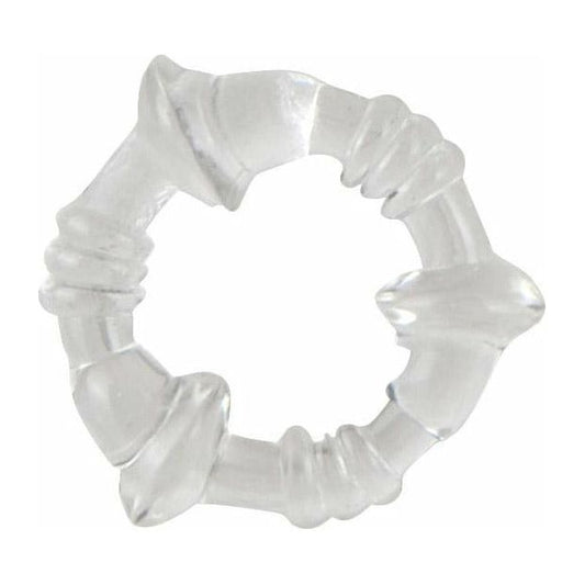 PGL MiniFlex - Stretchy Cock Ring - Clear