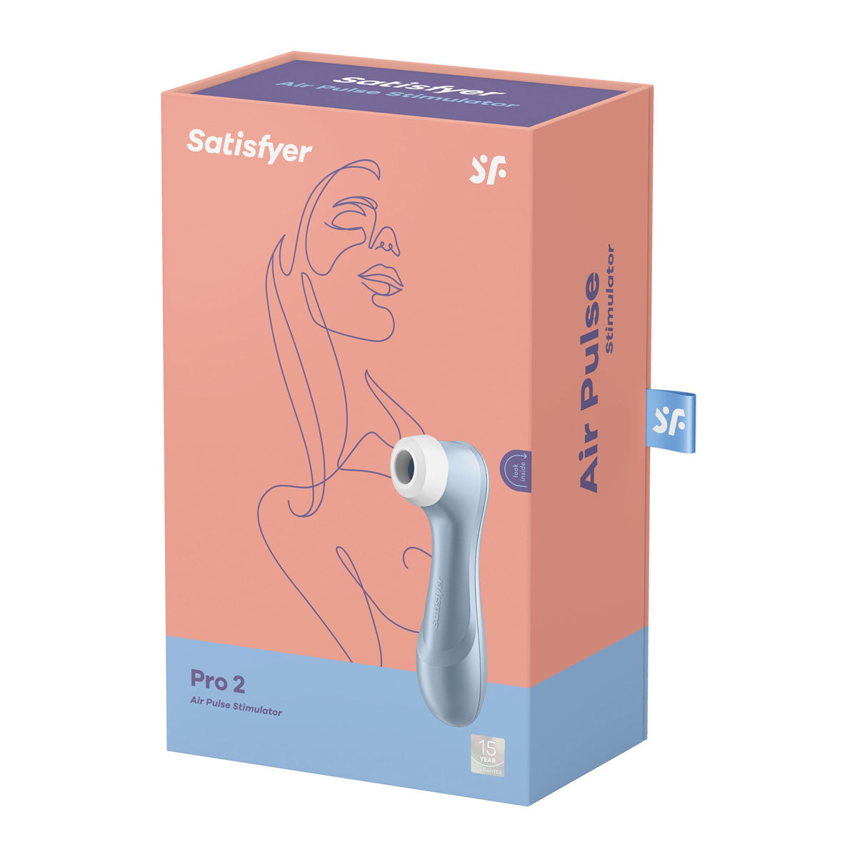 Satisfyer - Pro 2 Next Generation - Air Pulse Stimulator - Blue