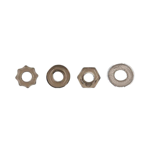 PowerBullet Got Big Dick - Super Stretch Cock Rings - Black - 4 Pack