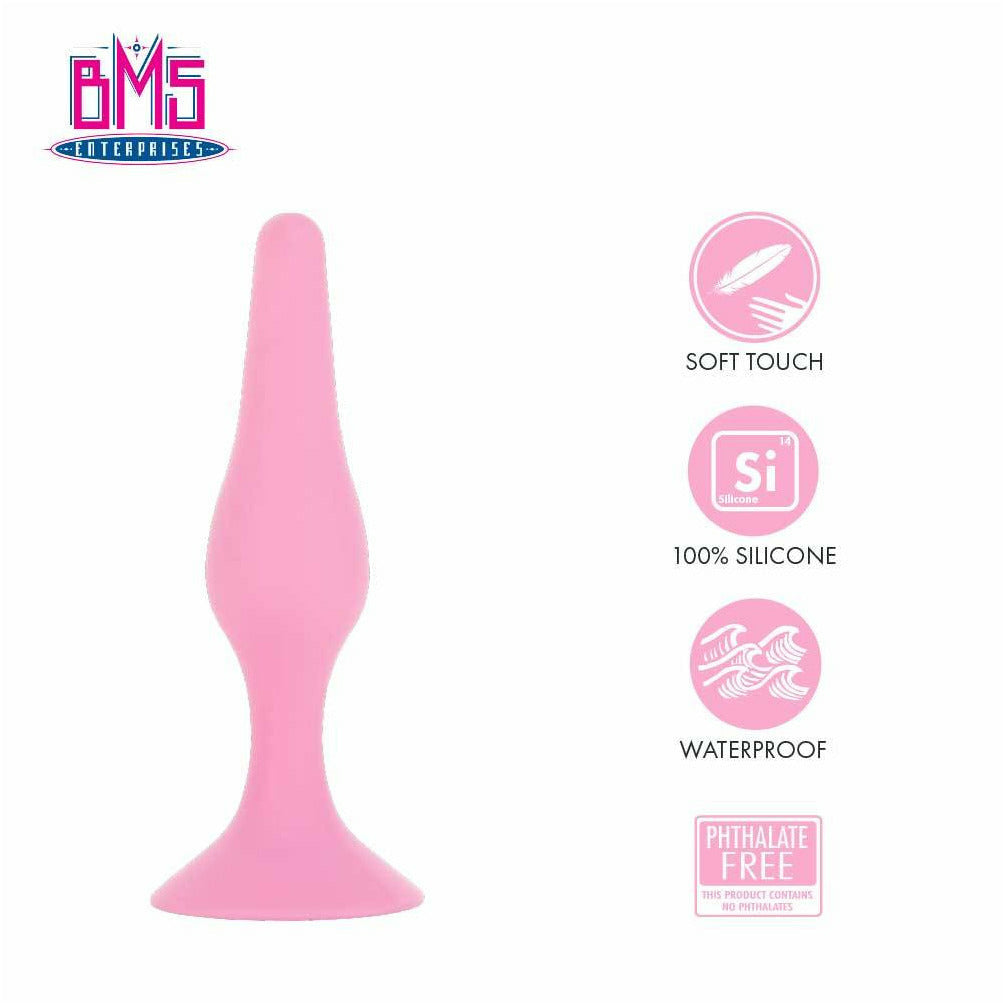 Pure Love® - Silicone Butt Plug - Pink