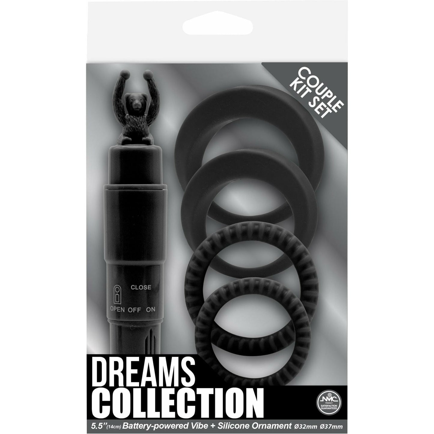 NMC Dreams Collection - Couples Kit - Vibrator & Cock Rings