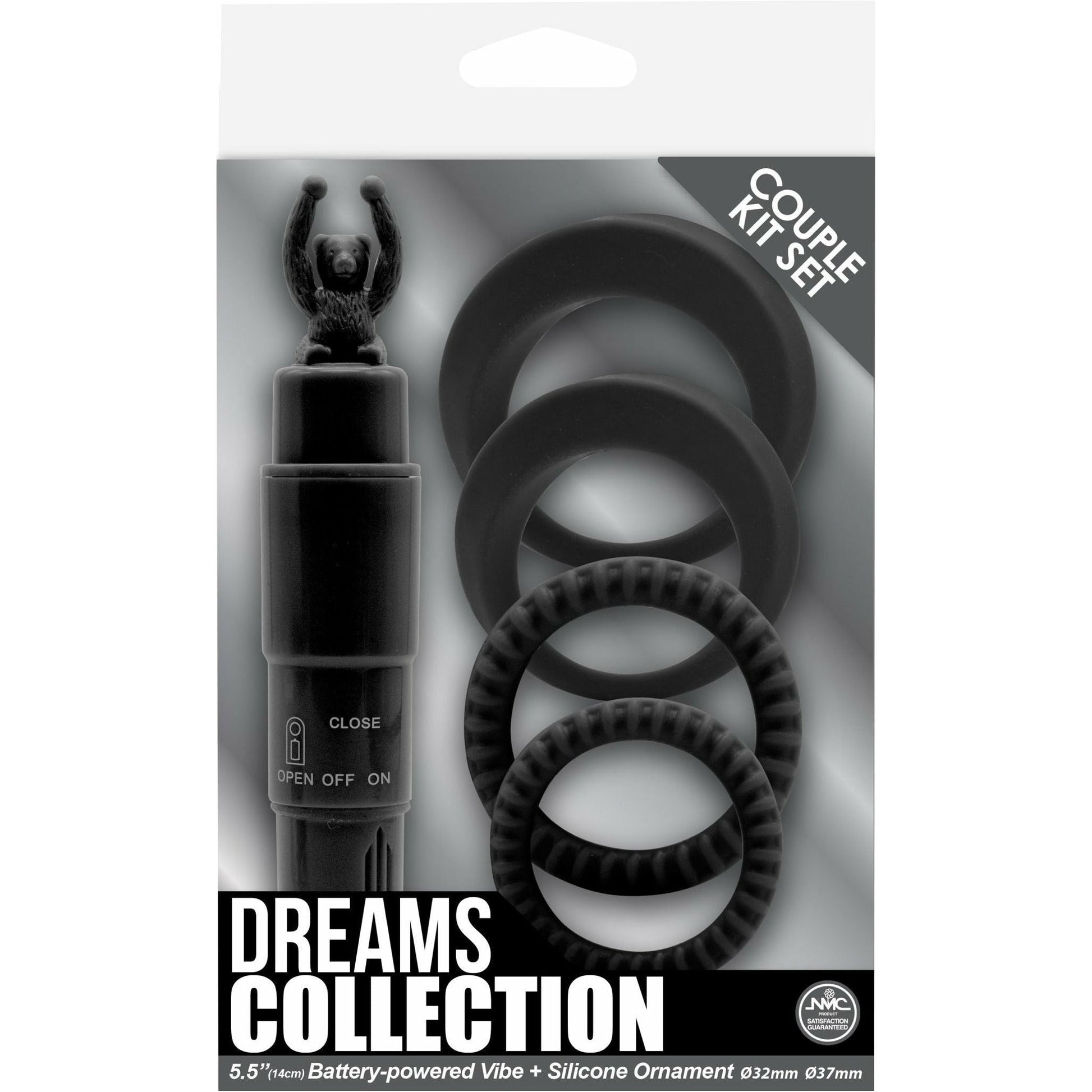 NMC Dreams Collection - Couples Kit - Vibrator & Cock Rings