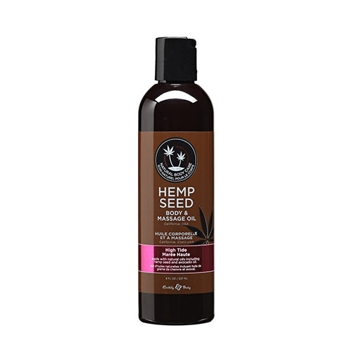Hemp Seed Massage & Body Oil 8oz. High Tide
