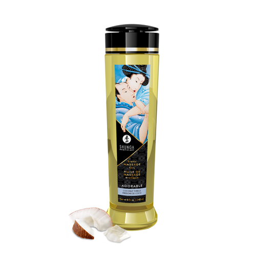 Shunga - Erotic Massage Oils Coconut Thrills (240ml/8oz)