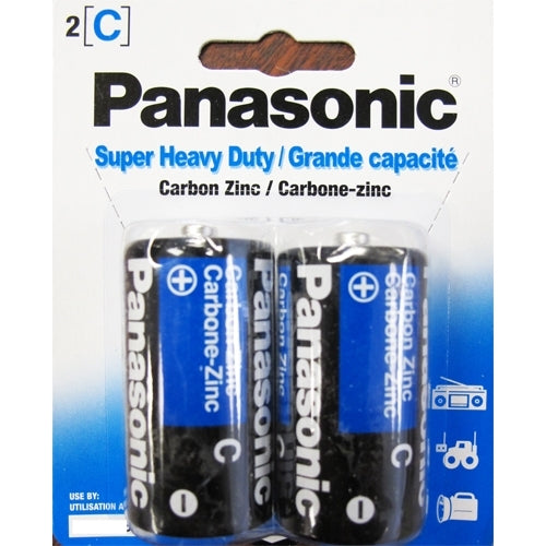 Panasonic Super HD Power 'C' Batteries 2-pack (12 packs per box)