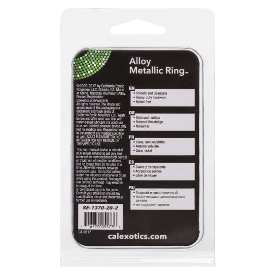 CalExotics - Alloy Metallic Ring™ - Large