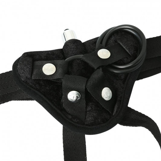 Sportsheets - Vibrating Strap-On - Black (SS690-01)
