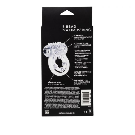 CalExotics - Maximus Enhancement Ring 5 Stroke Beads