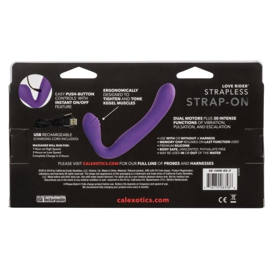 CalExotics - Her Royal Harness Love Rider Rechargeable Strapless Strap-On