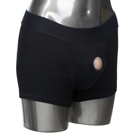 California Exotic Packer Gear Boxer Brief Harness - M/L