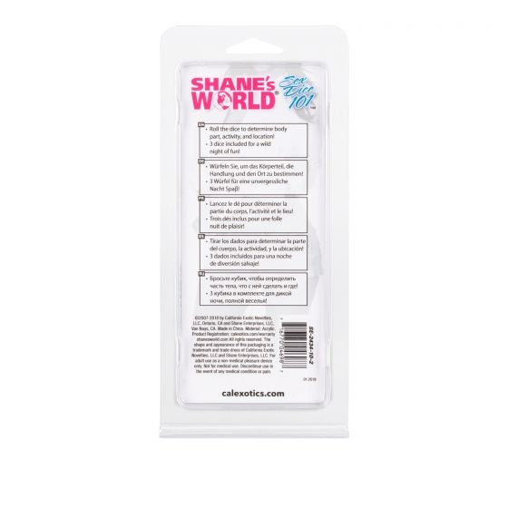 Shane's World Sex Dice 101