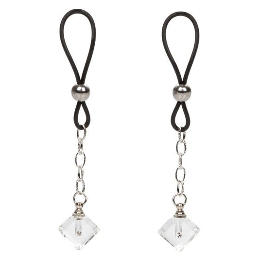 California Exotic Nipple Play Non-Piercing Nipple Jewelry Crystal Gem