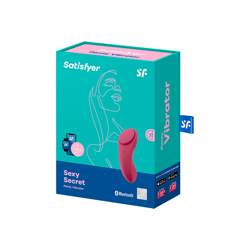 Satisfyer Sexy Secret Wine Red
