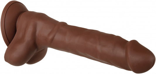 Silicone Real Supple Silicone Poseable 8.25" Dark