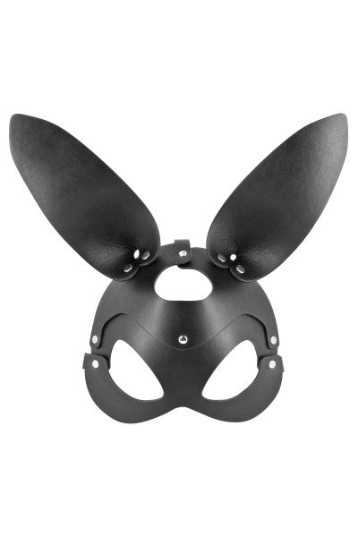 FT Adjustable Faux Leather Bunny Mask