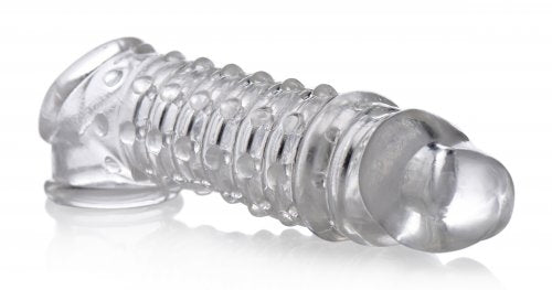 Size Matters 1.5 Inch Penis Enhancer Sleeve - Clear