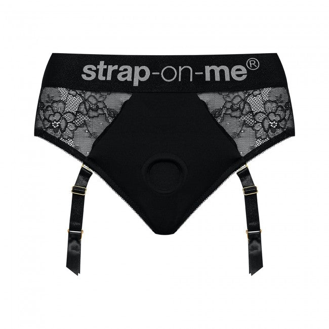 StrapOnMe Harness Lingerie Diva S Black (MSRP CAD$74.99)