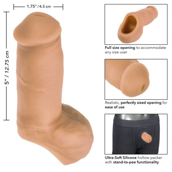Packer Gear 5"/12.75cm Ultra-Soft Silicone STP - Tan