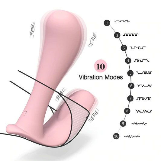 Tracy's Dog Wearable Panty Vibrator with Wireless Pink