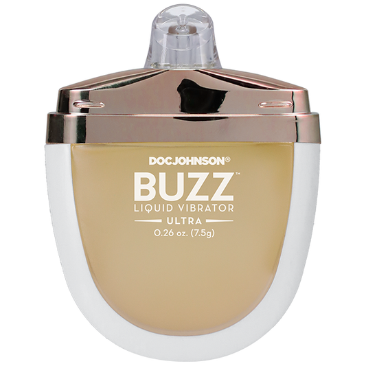 Doc Johnson Buzz - Ultra Liquid Vibrator - Intimate Arousal Gel 0.26 oz.