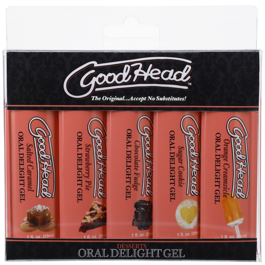 GoodHead - Oral Delight Gel - Desserts - 5 Pack - 1 fl. oz.