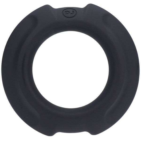 OptiMALE - FlexiSteel - Soft Silicone with Inner Metal Core - 35mm - Black