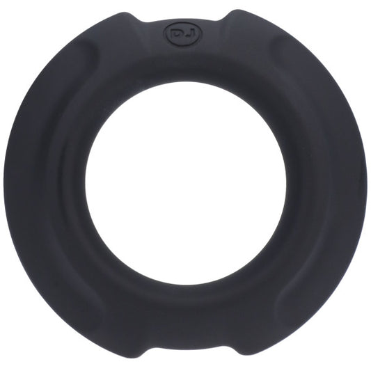 OptiMALE - FlexiSteel - Soft Silicone with Inner Metal Core - 35mm - Black