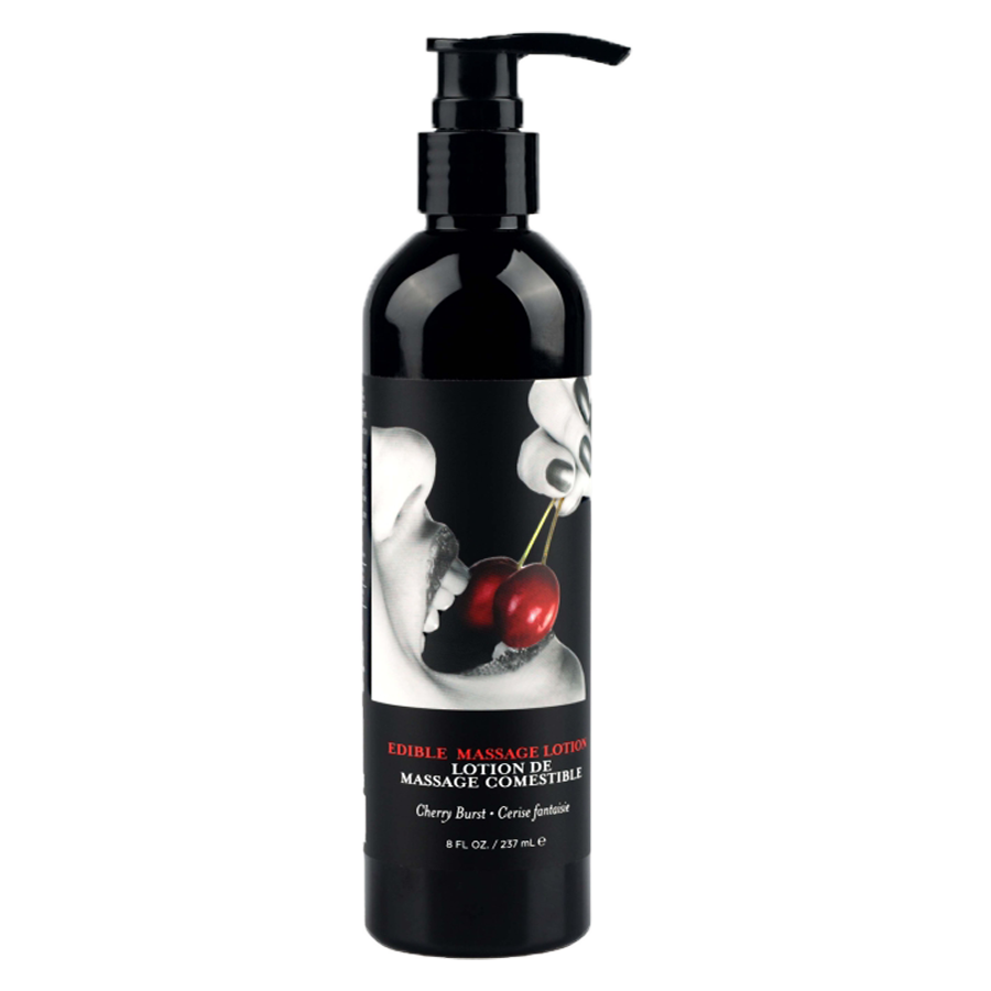 Edible Massage Lotion 8oz. Cherry