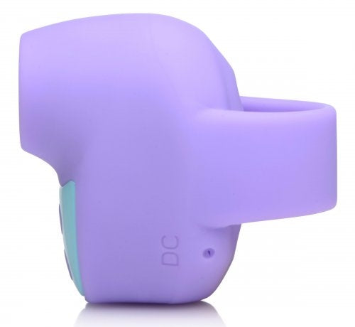 Shegasm - Mini 12X Mini Silicone Clit Stimulator - Purple