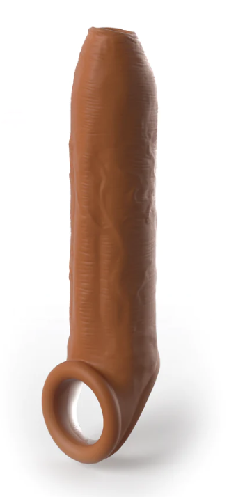 Fantasy X-tensions Elite Uncut 7" Extension Sleeve w/Strap - Tan