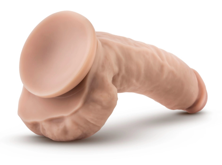 Blush - Dr. Skin - Mr. Mayor - 9 Inch Dildo with Balls - Beige