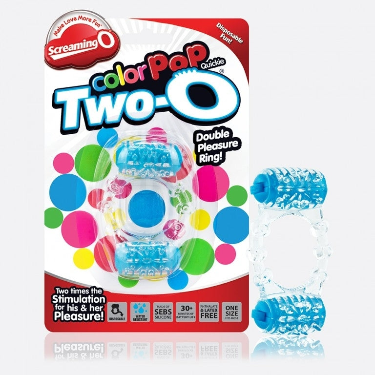 Screaming O - ColorPoP Quickie Two-O - Blue