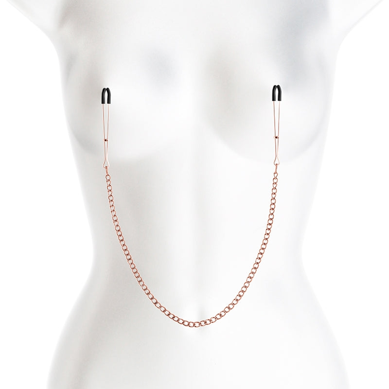 NS - Bound - Nipple Clamps - DC3 - Rose Gold
