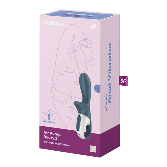 Satisfyer Air Pump Booty 2 Dark Grey