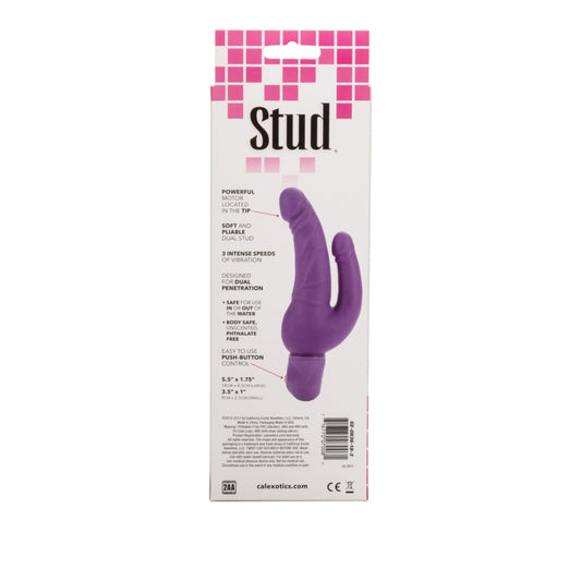 California Exotic Waterproof Power Stud Over & Under - Purple