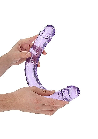 Shots - RealRock - Double Dong - 18''/ 45 cm - Purple